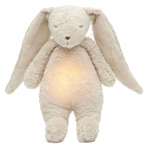 Peluche veilleuse lapin sable MOONIE